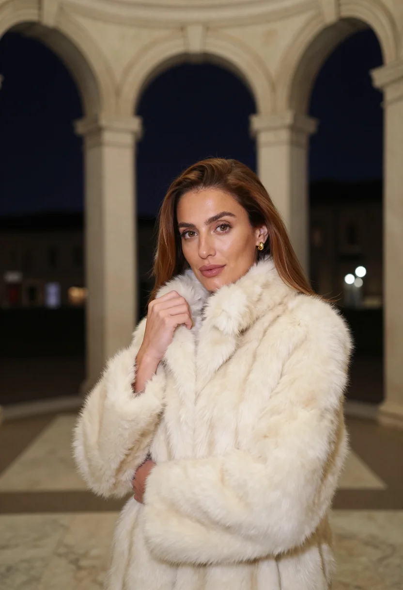AI fendi eur natale sample — portrait of a woman, chest-up portrait of a woman around thi