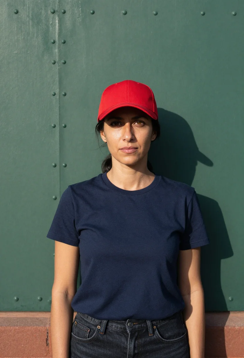 AI fenway park green monster boston sample — portrait of a woman, a Boston-born Greek-American woman in h