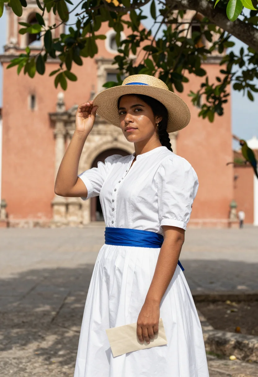AI fermina daza sample — portrait of a woman, close half-length portrait of a woman o