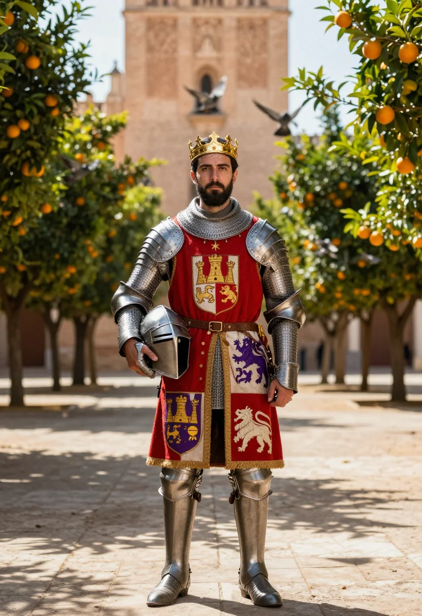 AI fernando iii sample — portrait of a man, full-length portrait of a Western-Europea
