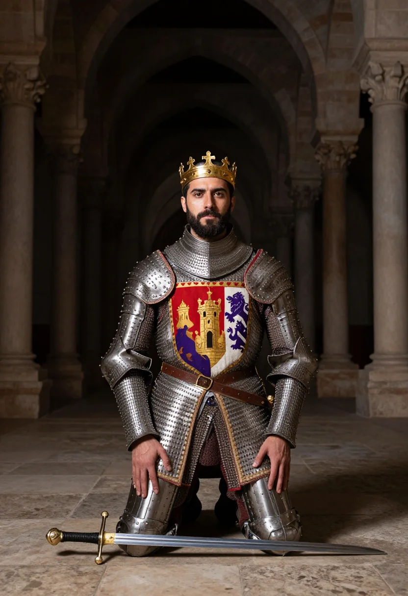 AI fernando iii sample — portrait of a man, full-length portrait of a Western-Europea