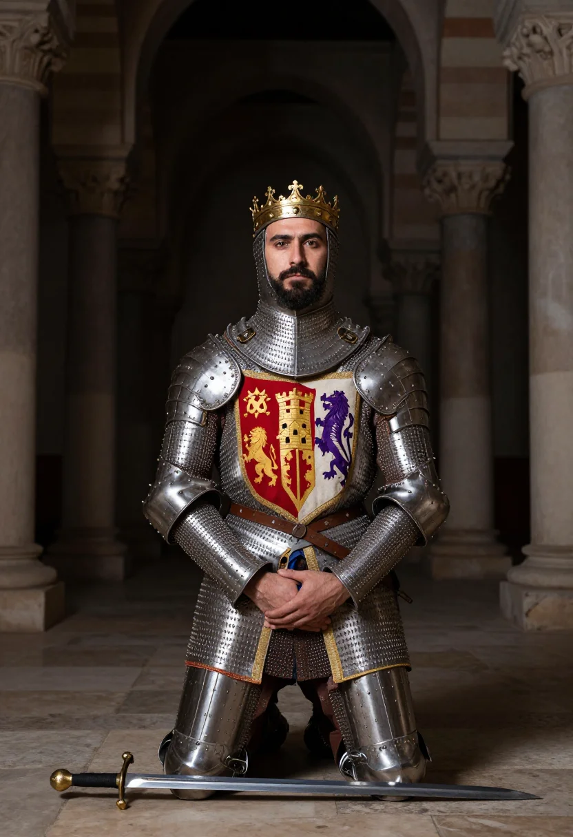 AI fernando iii sample — portrait of a man, three-quarter-length portrait of a Wester
