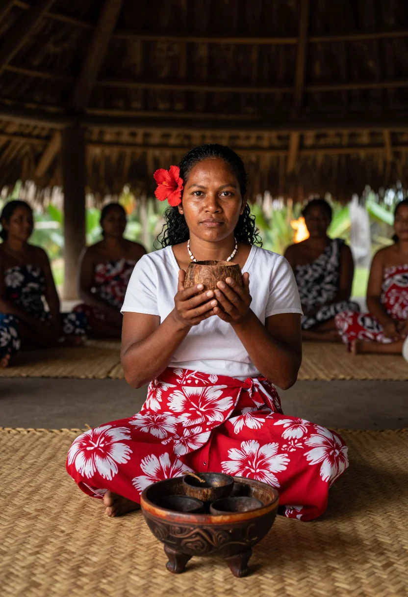 AI fiji sample — portrait of a woman, half-length portrait of a Fijian woman
