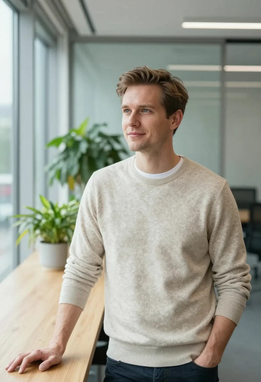 Example portrait from the AI Startup Founder Headshot — Team Slide, Press Release, Pitch Deck Portraits