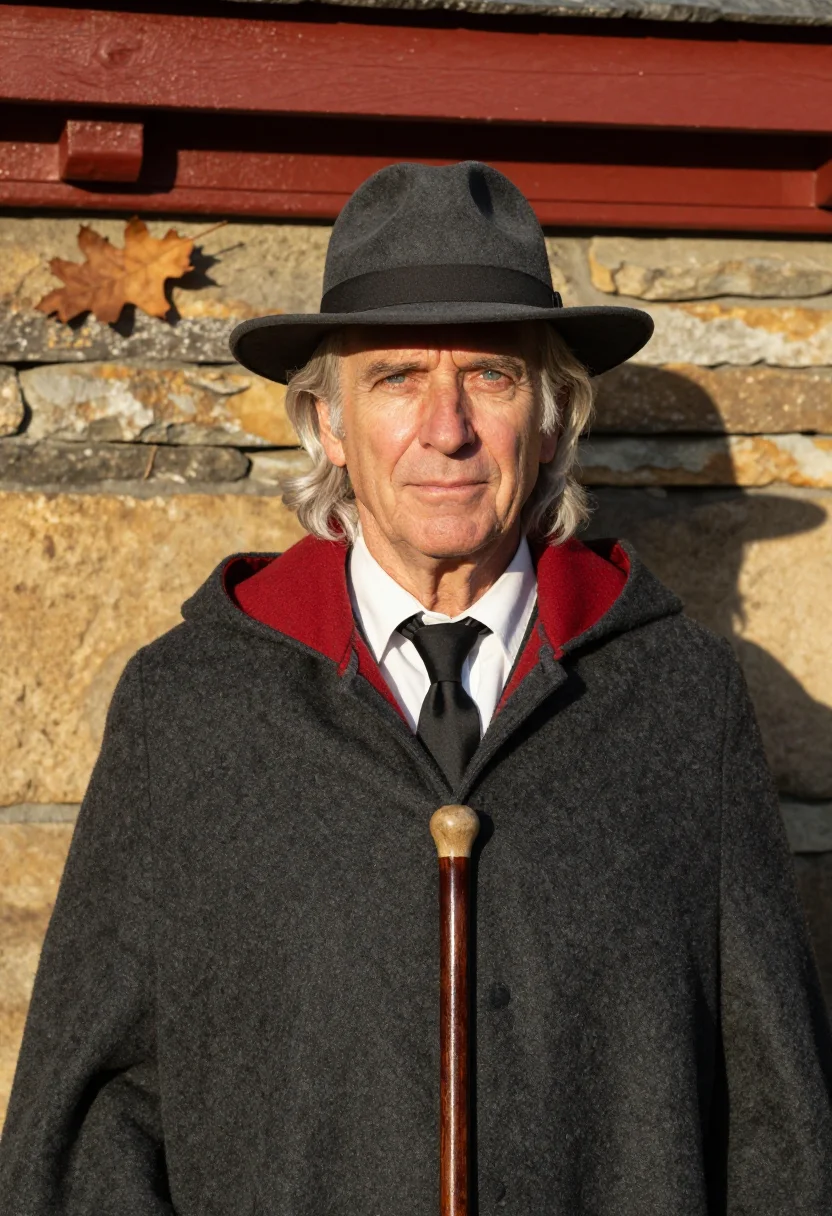AI frank lloyd wright taliesin cherokee red oak sample — portrait of a man, framed tight, head and shoulders, the bod