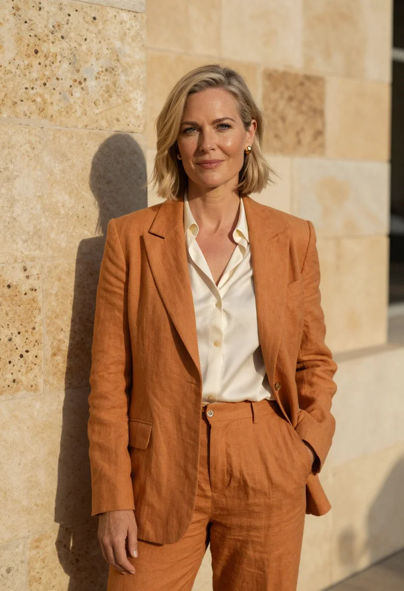 AI fremantle maritime archaeologist limestone ochre sample — portrait of a woman, framed at half-length, cropped at the h