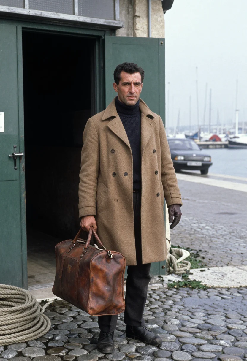 AI french connection sample — portrait of a man, full-height portrait of a Southern-Europe