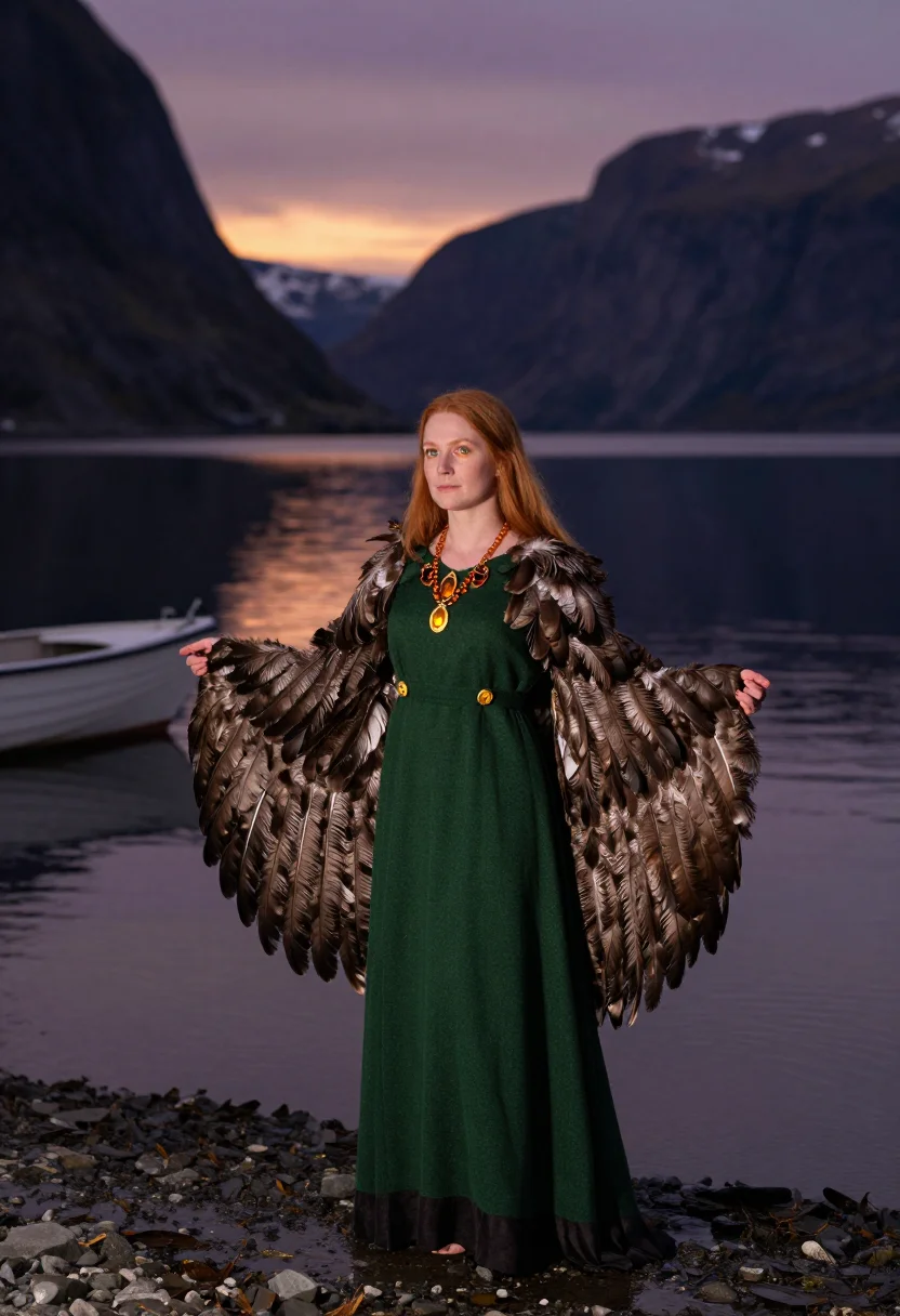 AI freya sample — portrait of a woman, full-length portrait of a Western-Europ