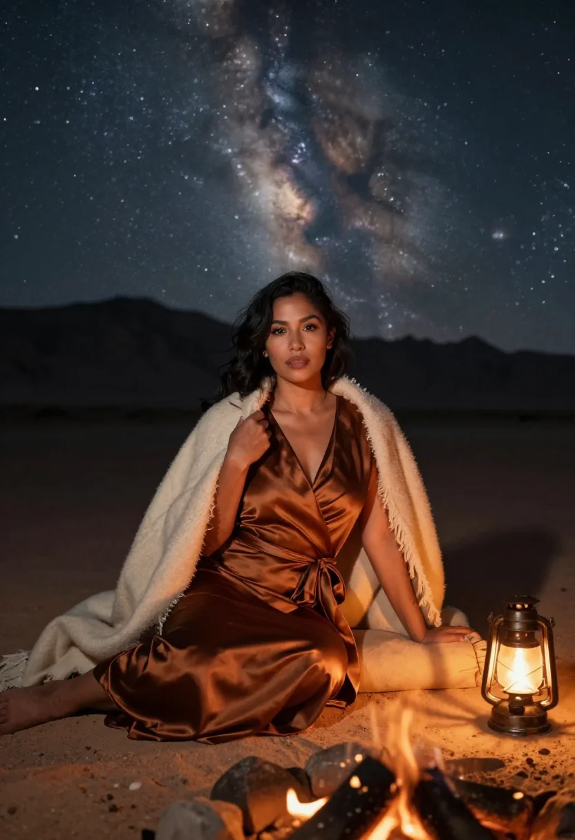 AI galaxy sample — portrait of a woman, half-length portrait of a Latin-America
