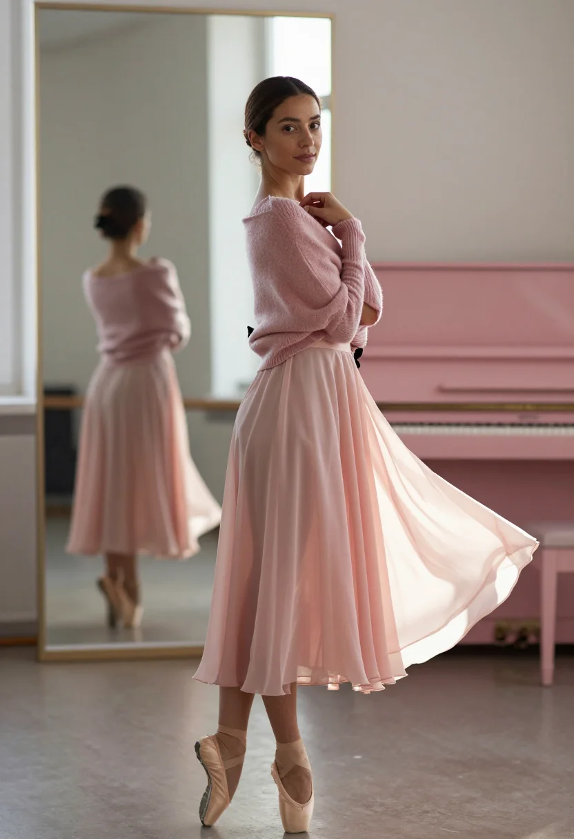 AI garnier pink sample — portrait of a woman, a woman in her thirties with honey skin