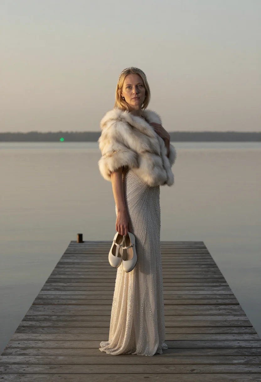 AI gatsby long island sample — portrait of a woman, full-length portrait of a Western-Europ