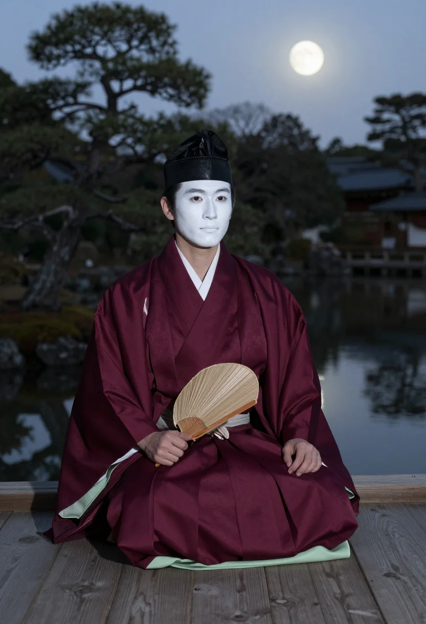 Example portrait from the AI Genji — Free Preview, Train Once