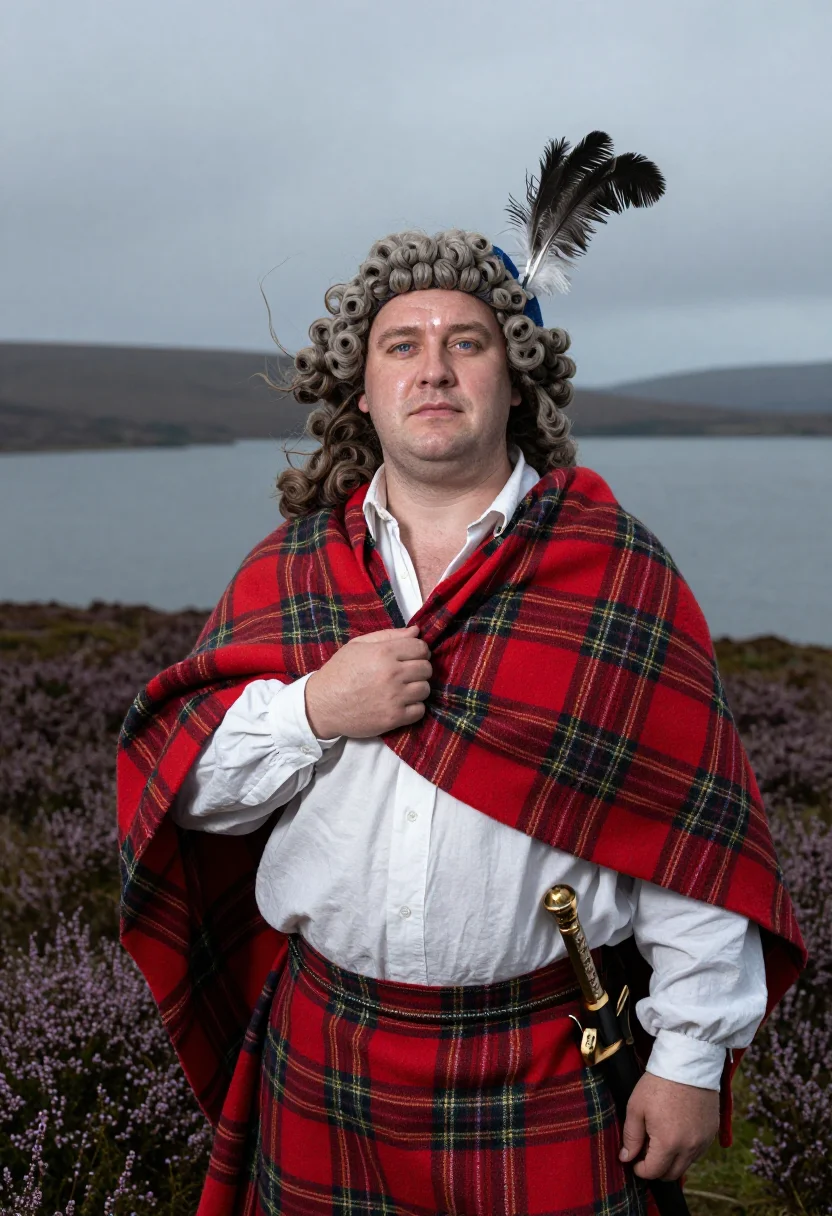 AI george iv holyrood sample — portrait of a man, tight head-and-shoulders portrait of a ma