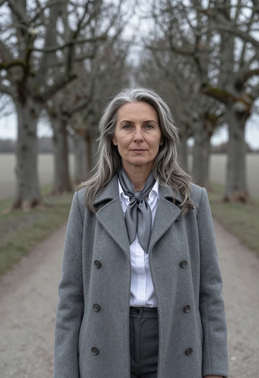 AI george sand nohant frock coat grey sample — portrait of a woman, framed tight, head and shoulders, the b