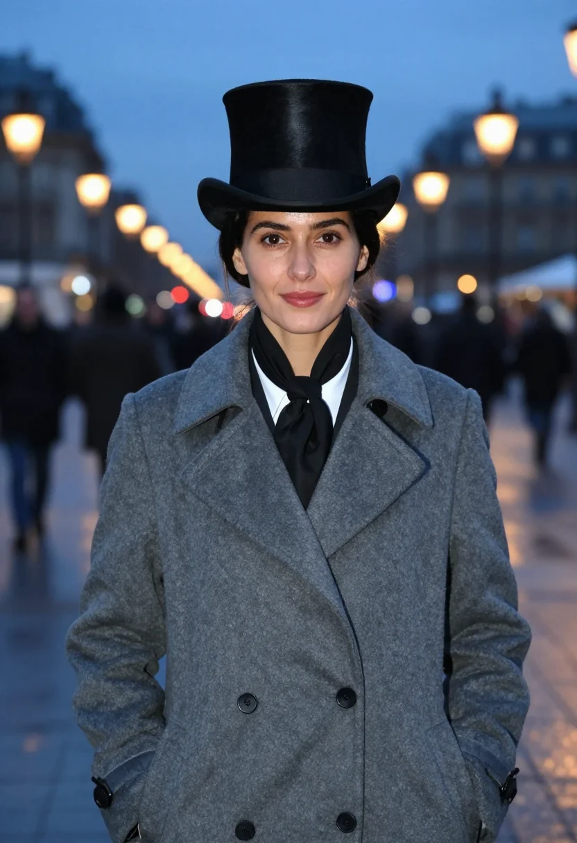 AI george sand sample — portrait of a woman, close half-length portrait of a Western