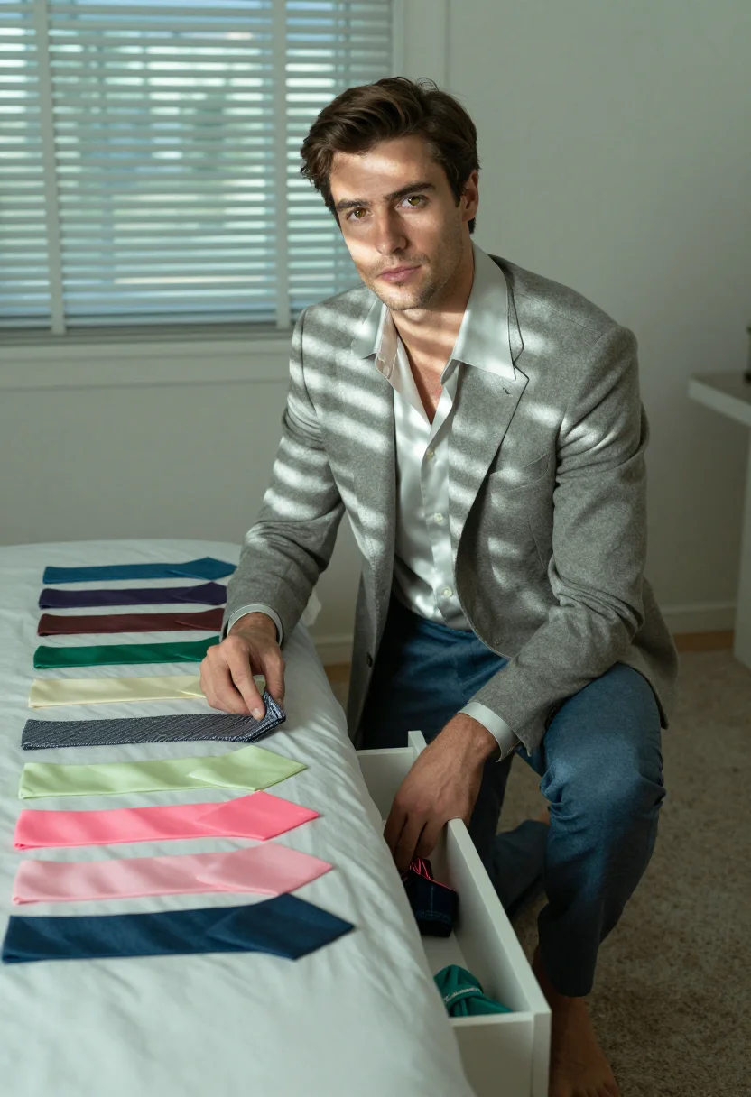 AI gere gigolo sample — portrait of a man, three-quarter-length portrait of a Wester