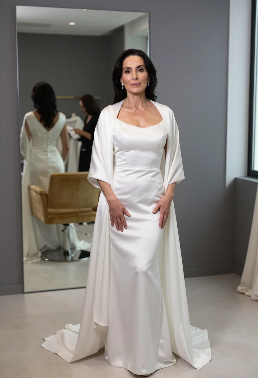 AI gloria guinness sample — portrait of a woman, a full-length photograph in a couture s