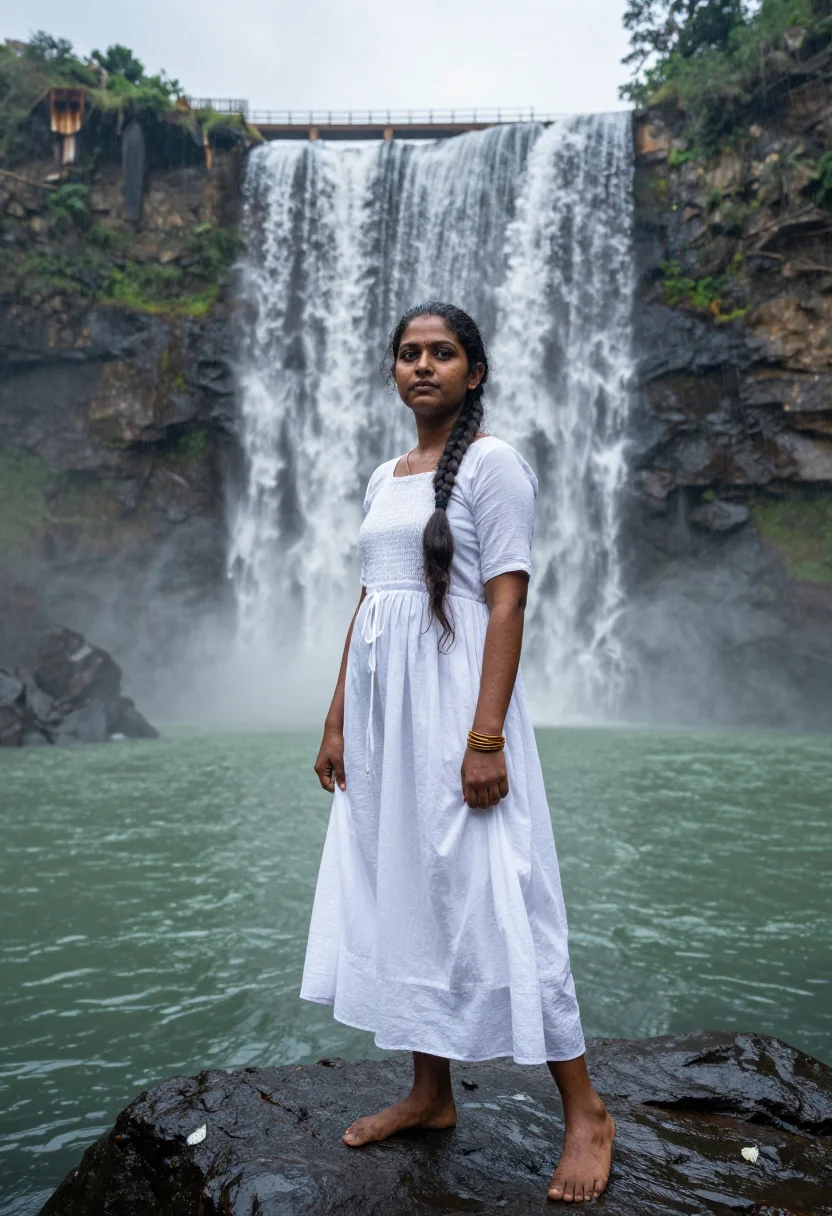 AI goa sample — portrait of a woman, full-length portrait of a Maharashtrian