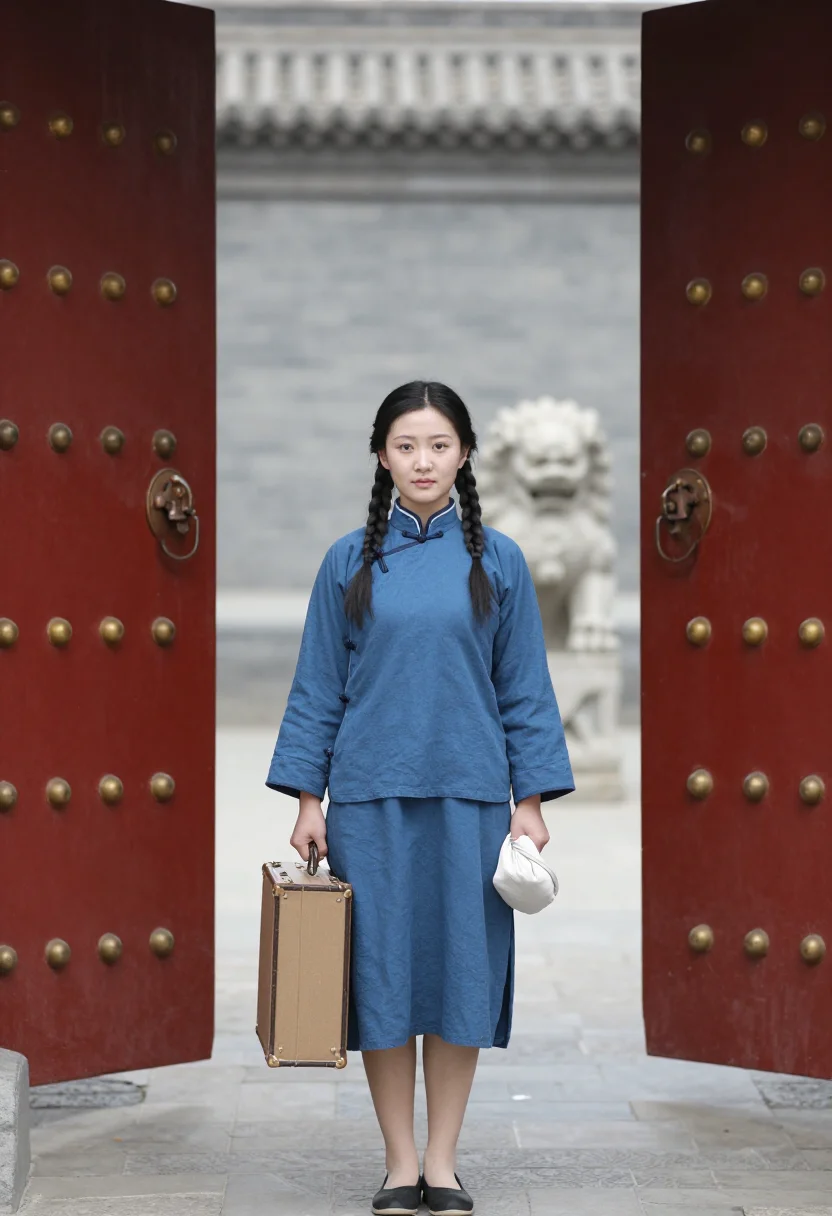 AI gong li sample — portrait of a woman, half-length three-quarter portrait of a