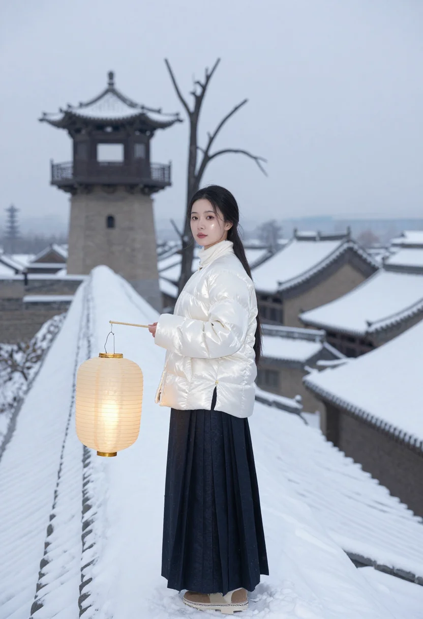 AI gong li sample — portrait of a woman, three-quarter-length portrait of a Chin