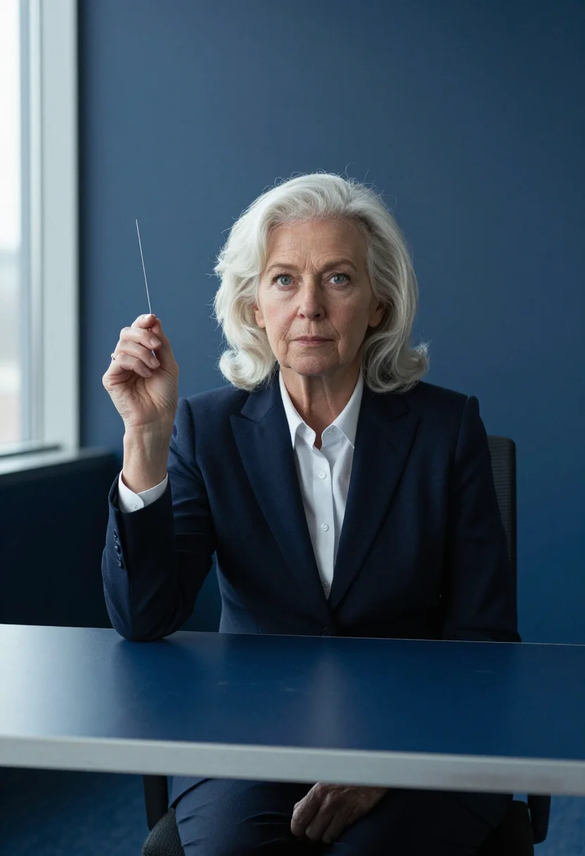 AI grace hopper arlington january navy sample — portrait of a woman, framed tight, head and shoulders, the b