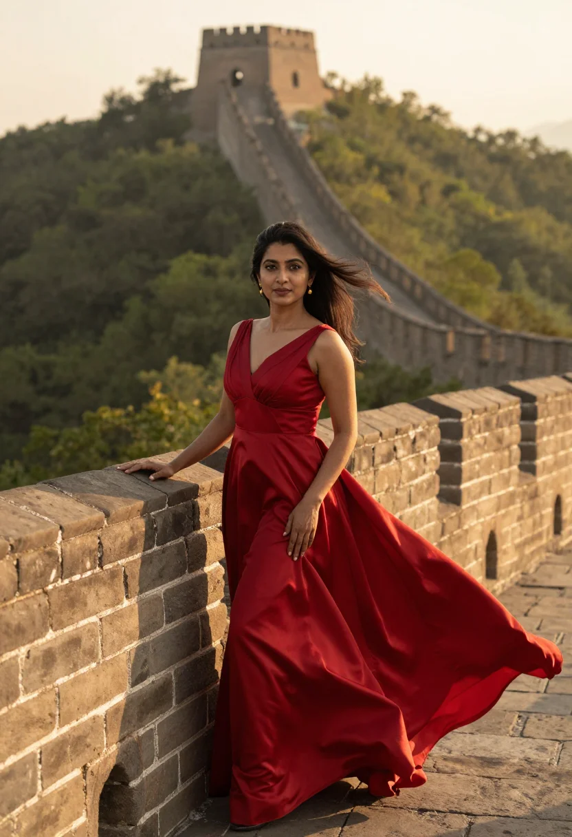 Example portrait from the AI Great Wall — Free Preview, Train Once