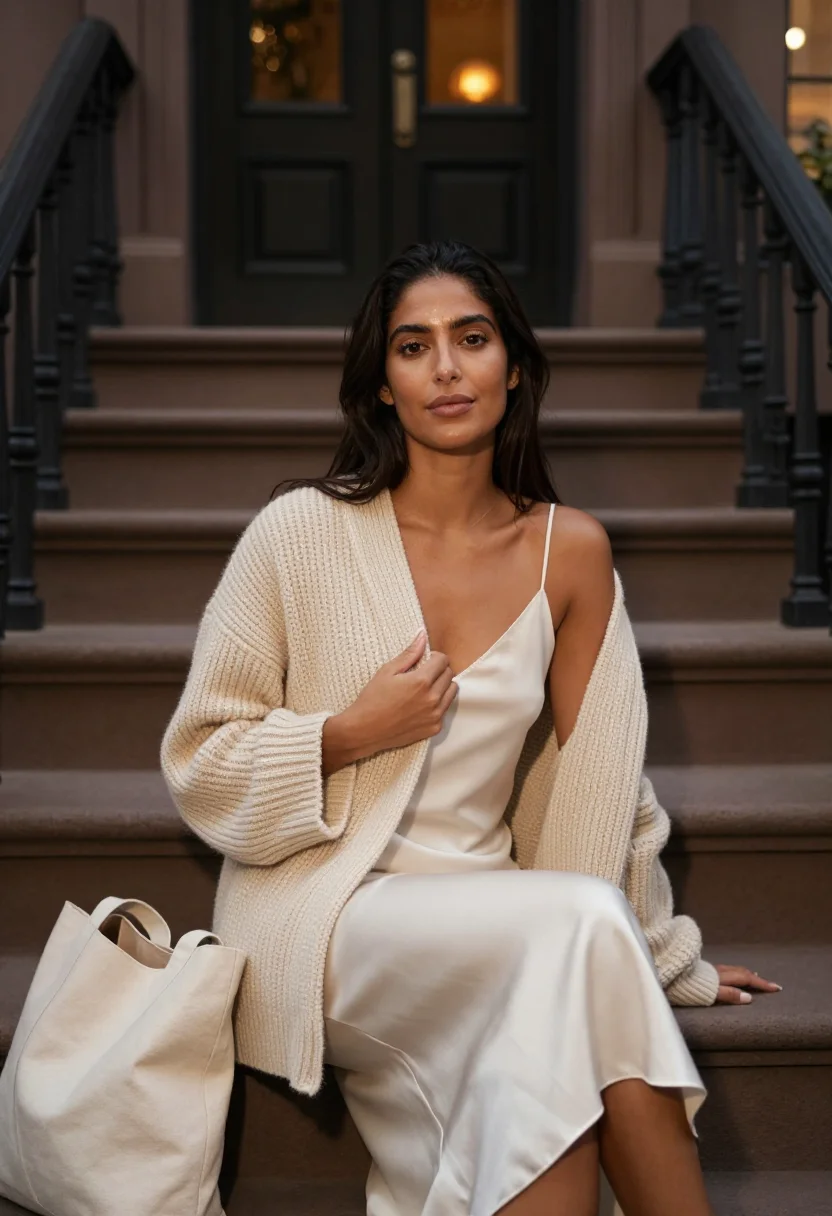 AI greta lee past lives east village cream sample — portrait of a woman, a Puerto Rican woman in her late twenti