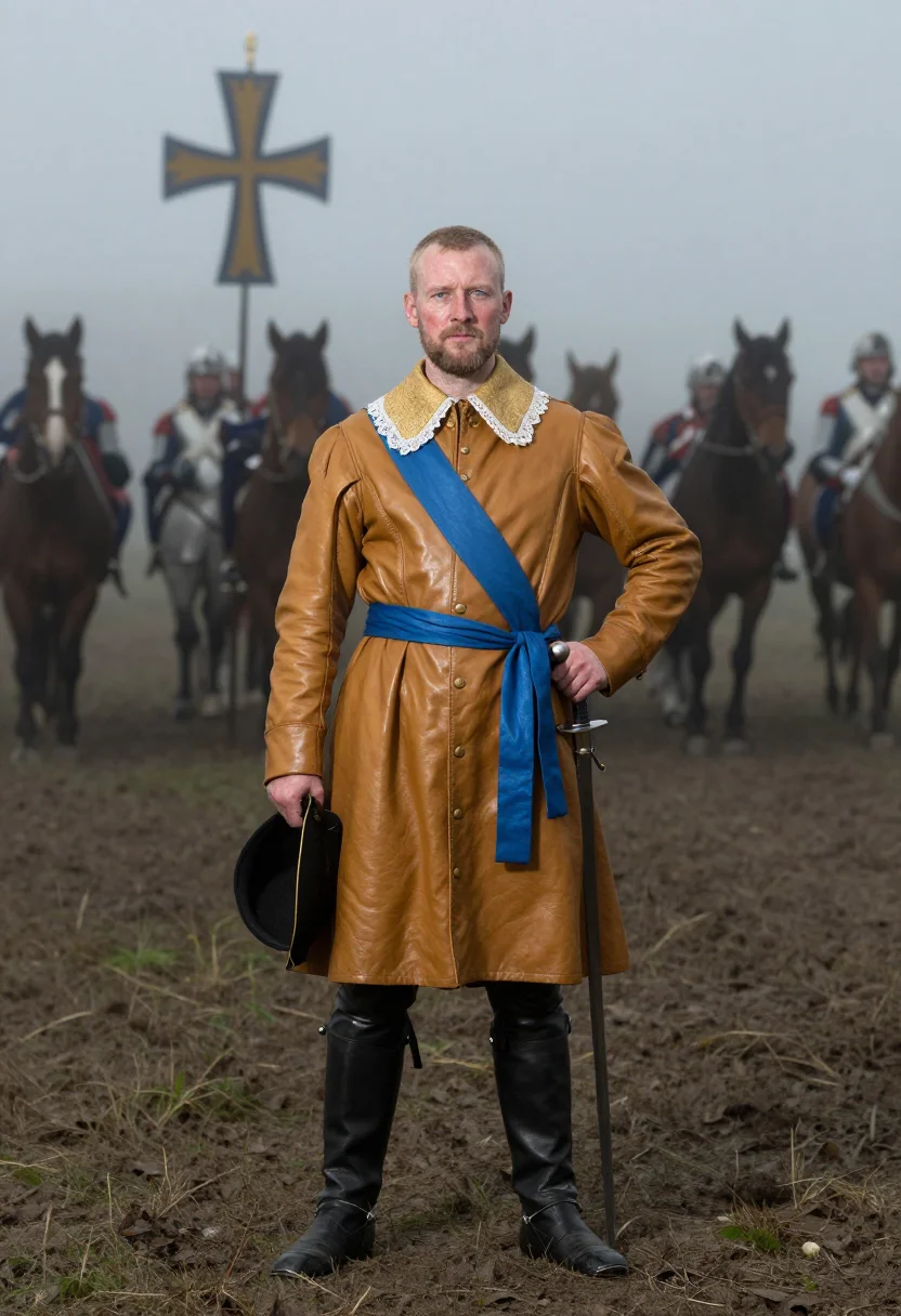 AI gustav adolf sample — portrait of a man, full-length portrait of a Swedish man in