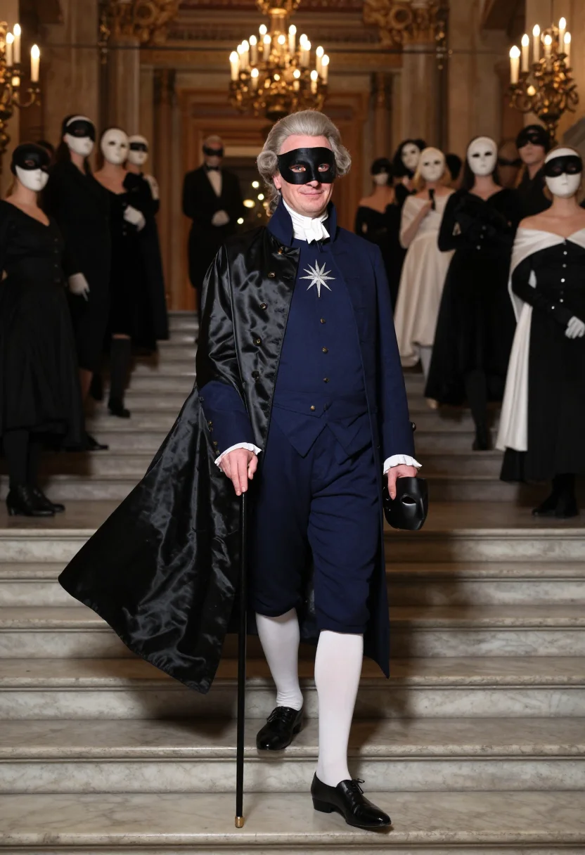 AI gustav iii sample — portrait of a man, full-length portrait of a Swedish man in