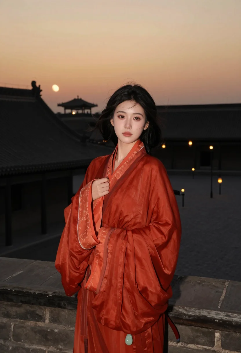 AI han quju sample — portrait of a woman, half-length portrait of a Chinese woman
