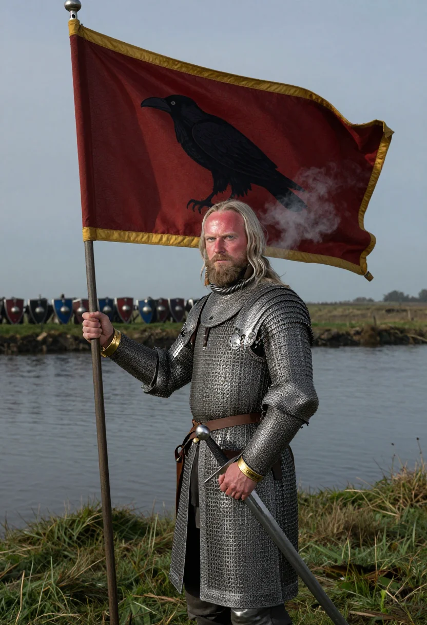 AI harald hardrada sample — portrait of a man, three-quarter-length portrait of a Northe