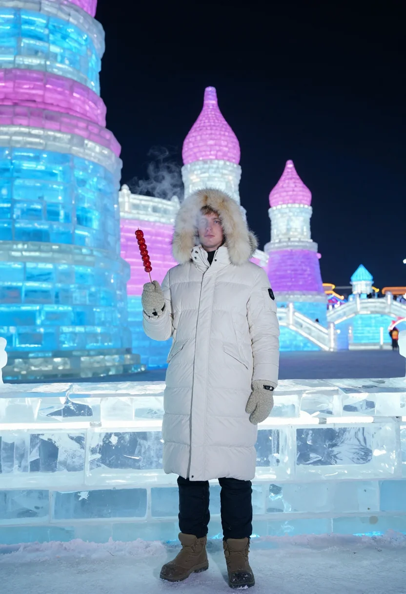 Example portrait from the AI Harbin Ice — Free Preview, Train Once