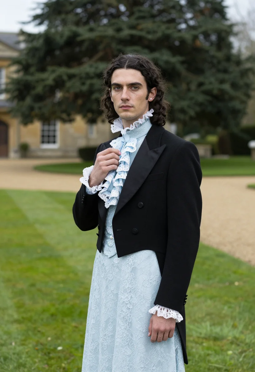 AI harry styles vogue 2020 sample — portrait of a man, close half-length portrait of a Western-E