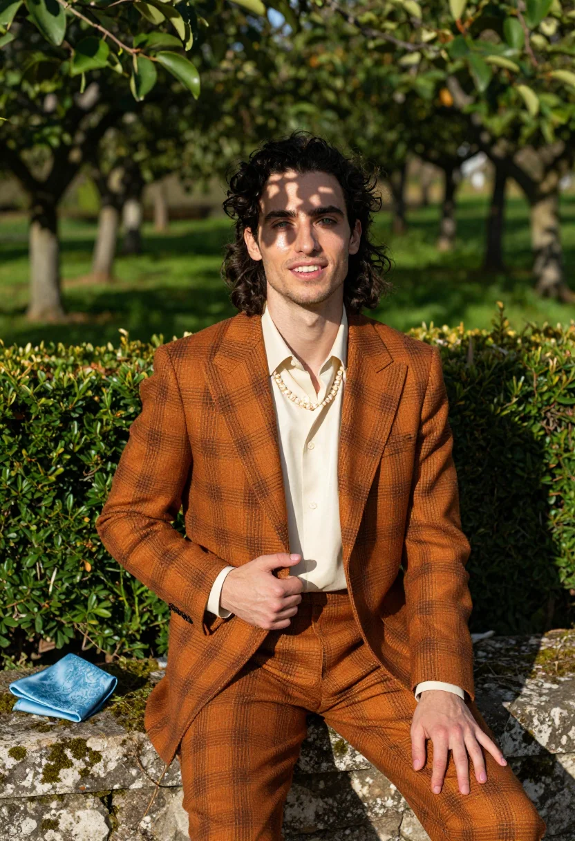 AI harry styles vogue 2020 sample — portrait of a man, close half-length portrait of a Western-E