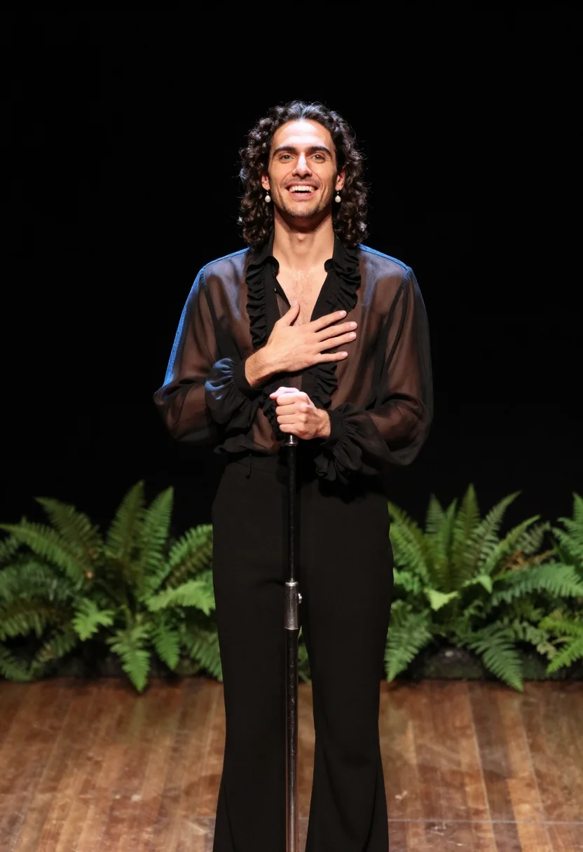 AI harry styles vogue 2020 sample — portrait of a man, close half-length portrait of a Western-E