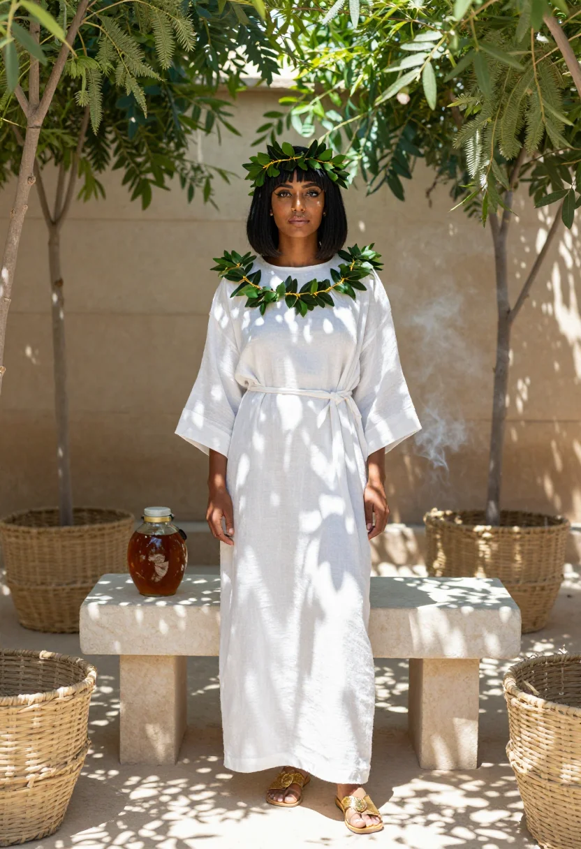 AI hatshepsut sample — portrait of a woman, full-length portrait of an Egyptian wom