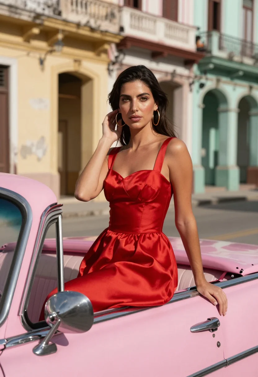 AI havana sample — portrait of a woman, half-length portrait of a Western-Europ