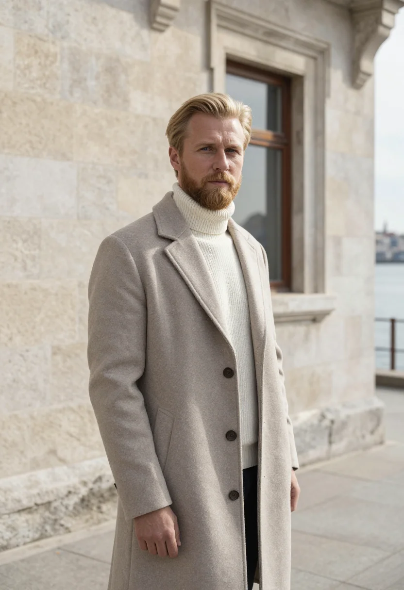 AI haydarpasa shipping executive station stone sample — portrait of a man, a shipping executive in his forties of No