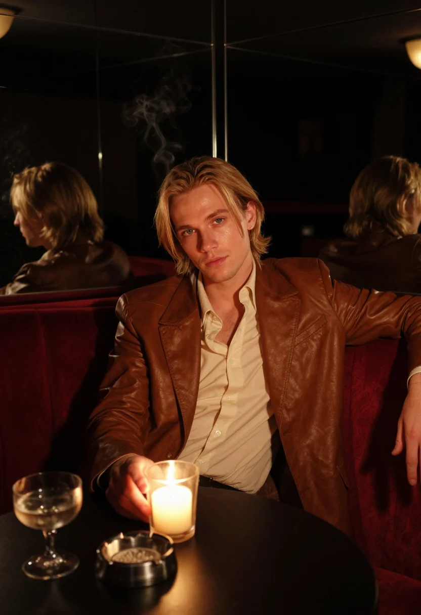 AI helmut berger sample — portrait of a man, half-length portrait of a Western-Europea