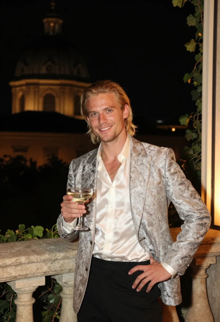 AI helmut berger sample — portrait of a man, half-length portrait of a Western-Europea