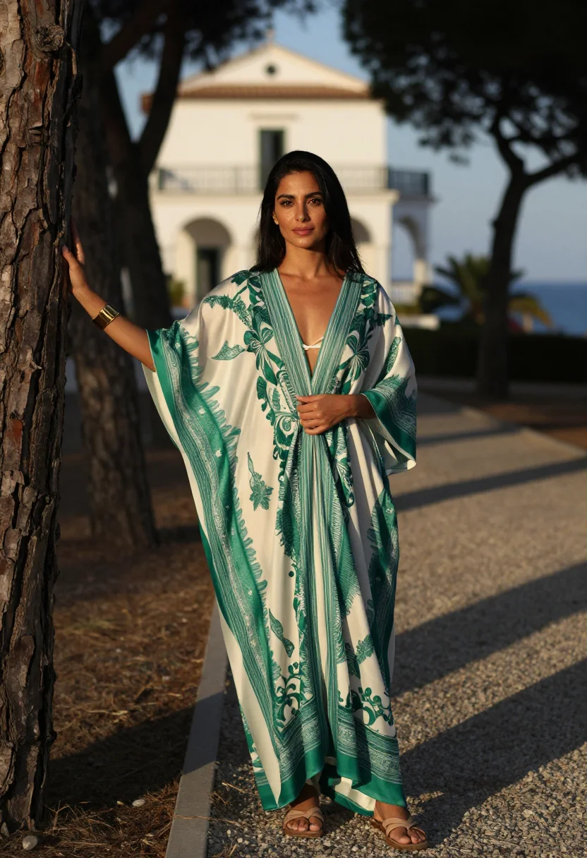 AI hotel du cap sample — portrait of a woman, half-length portrait of a Middle-Easter