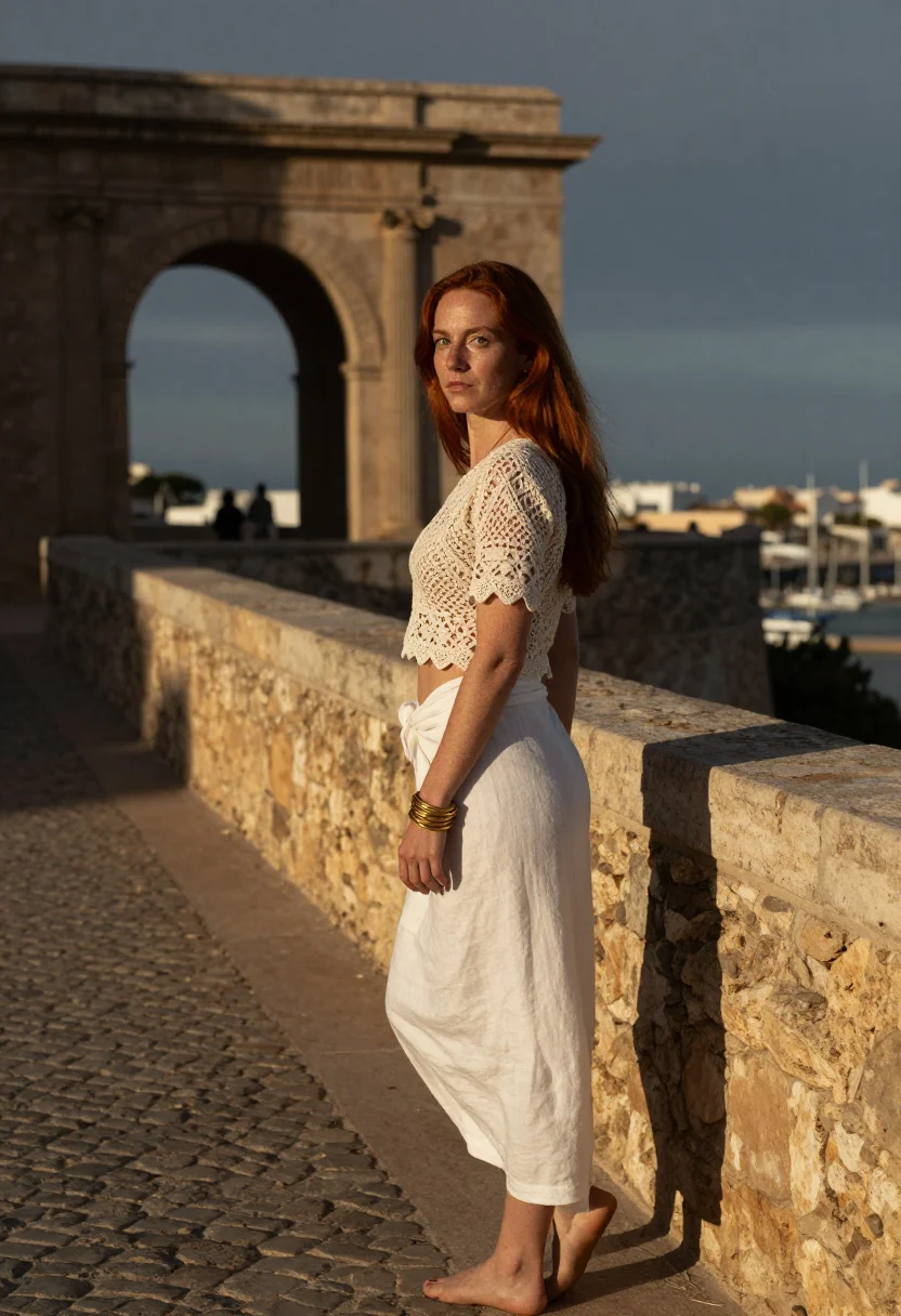 AI ibiza sample — portrait of a woman, full-length portrait of a Western-Europ