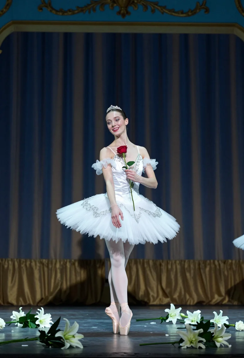 AI imperial box mariinsky sample — portrait of a woman, three-quarter-length portrait of a West