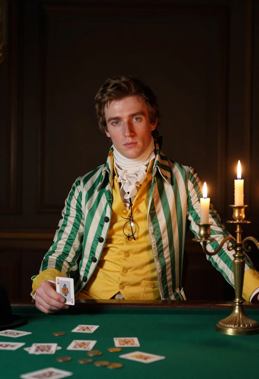 AI incroyable sample — portrait of a man, in his early twenties with fair skin, pal