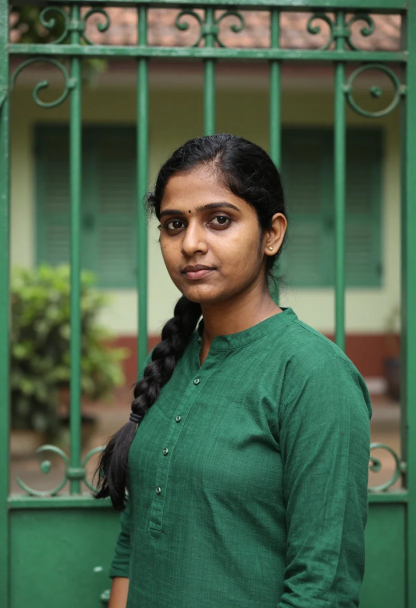 AI indiranagar ml rain tree green sample — portrait of a machine-learning engineer, head-and-shoulders