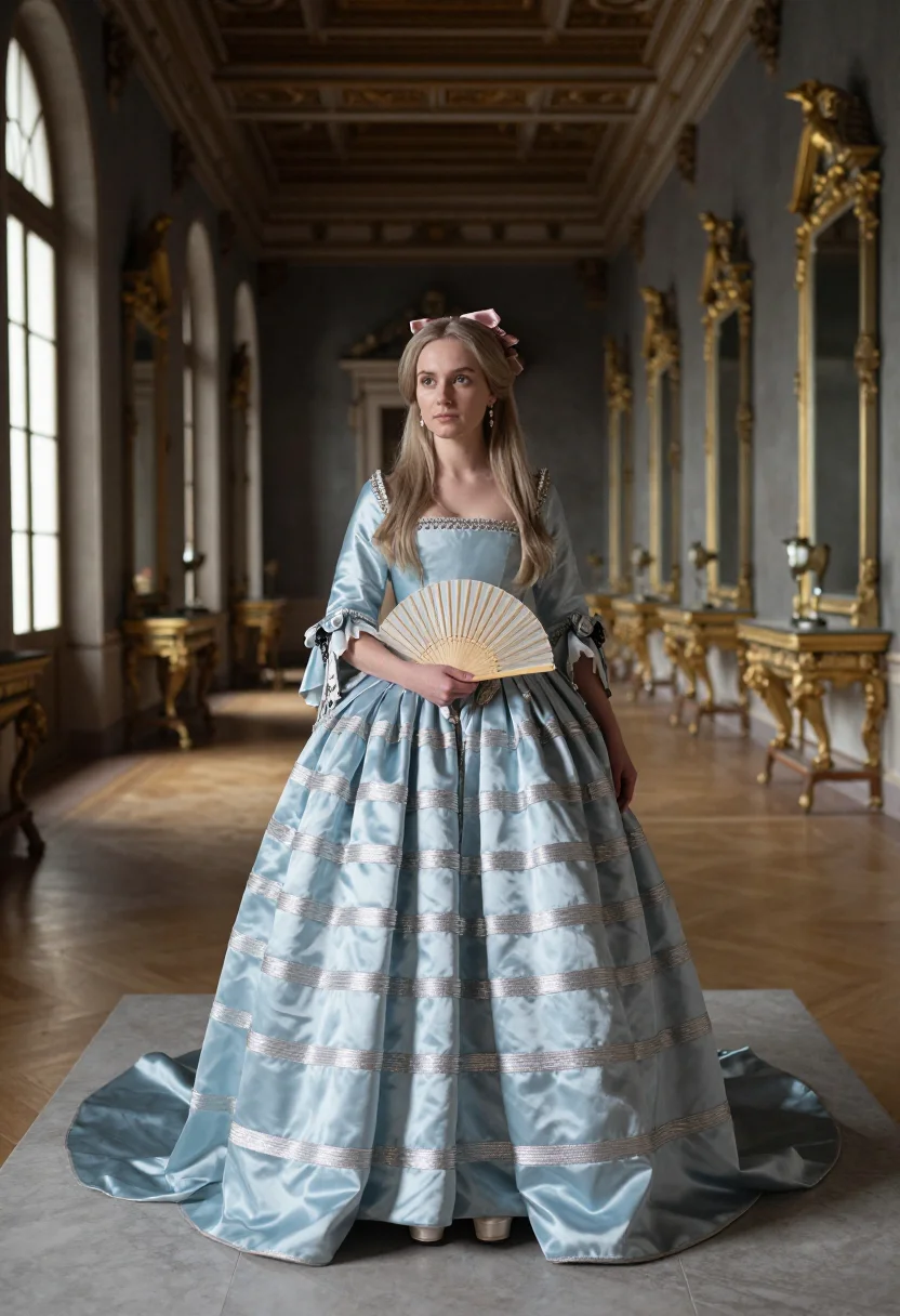 AI infanta meninas sample — portrait of a woman, full-length portrait of a Western-Europ
