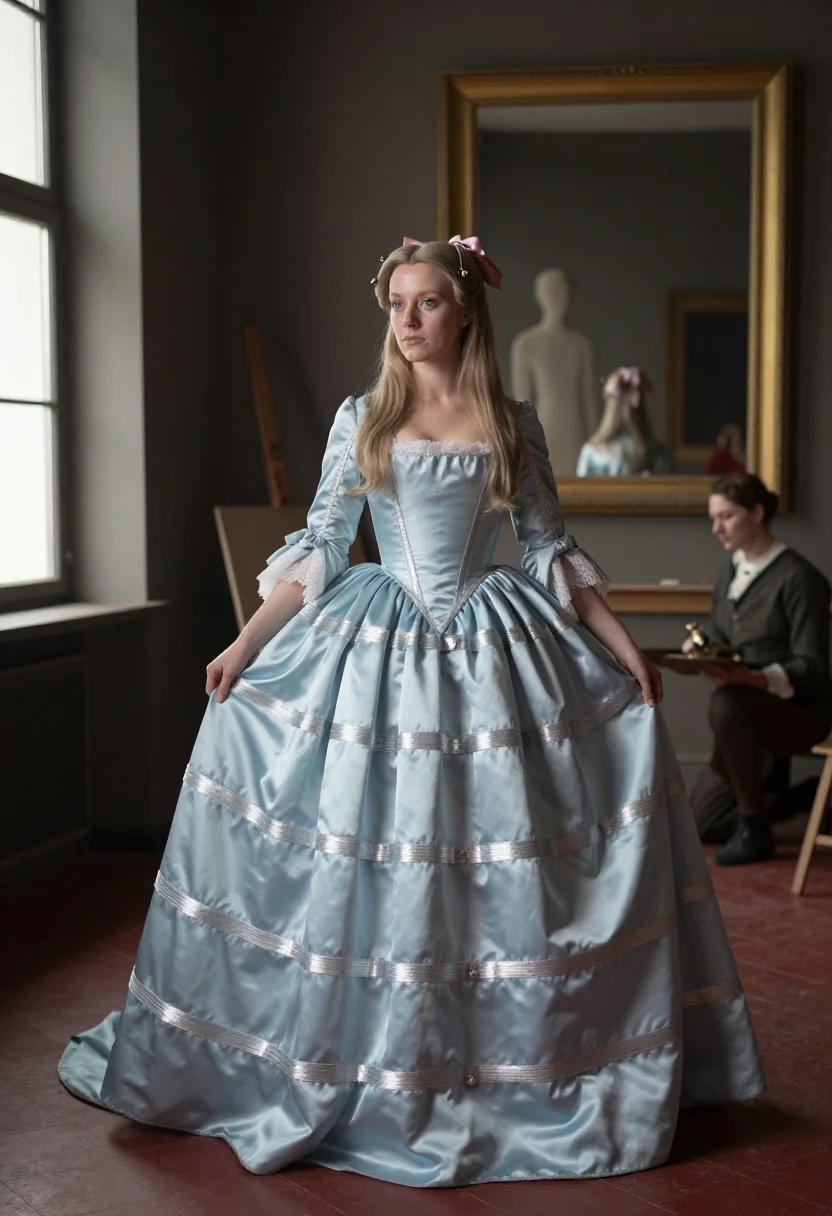 AI infanta meninas sample — portrait of a woman, full-length portrait of a Western-Europ