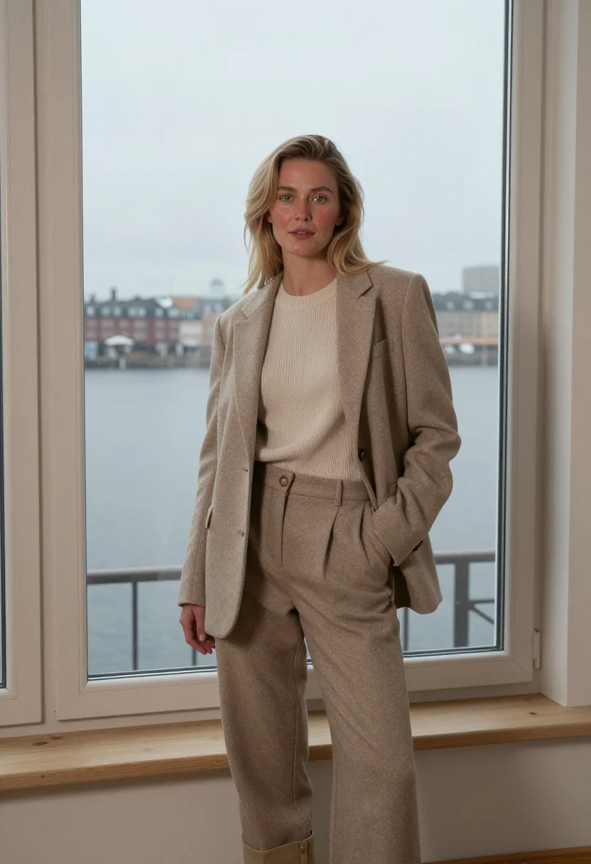 AI interior designer copenhagen rye sample — portrait of a woman, three-quarter-length portrait of a Dutc