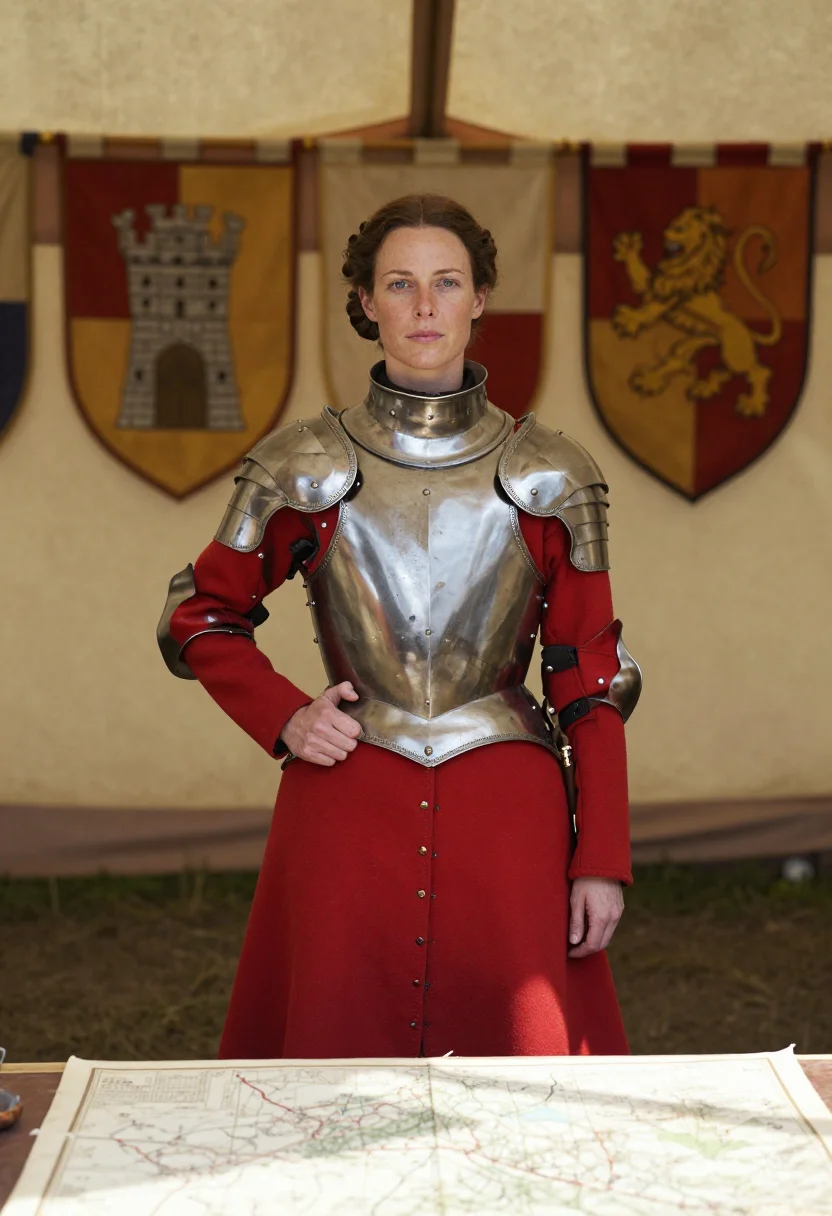 AI isabel la catolica sample — portrait of a woman, full-length portrait of a fair-skinned