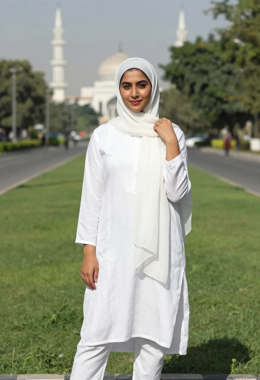 Example portrait from the AI Islamabad Modest — Free Preview, Train Once